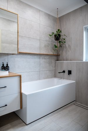 Modern bathroom interior